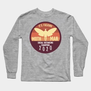 Mothman: Social Distancing Champion Long Sleeve T-Shirt